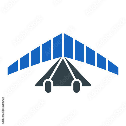 Hang Glider Icon Design