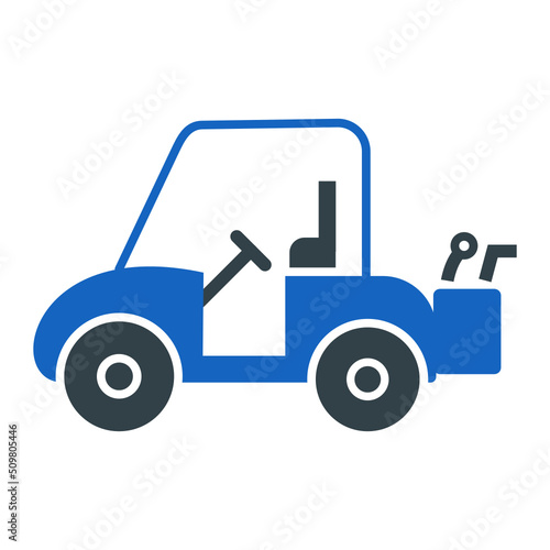 Wallpaper Mural Golf Cart Icon Design Torontodigital.ca