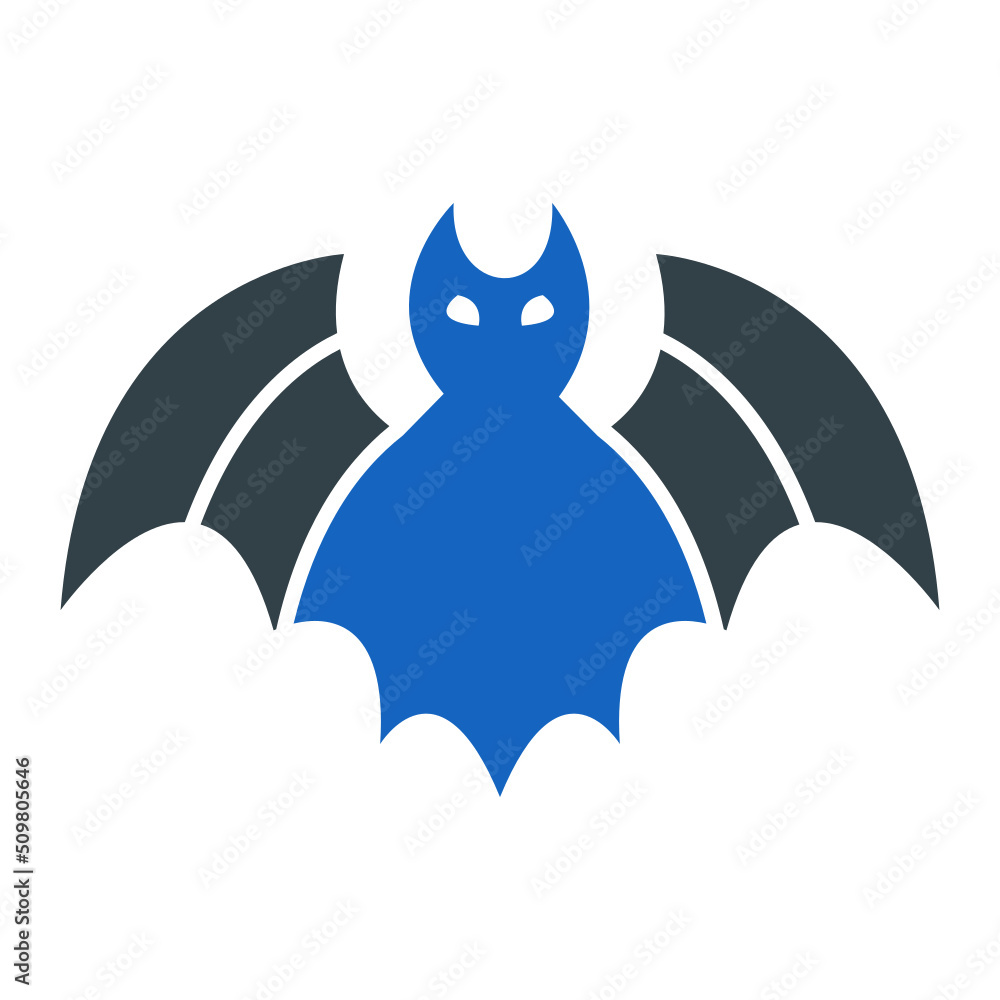 Fototapeta premium Bat Icon Design
