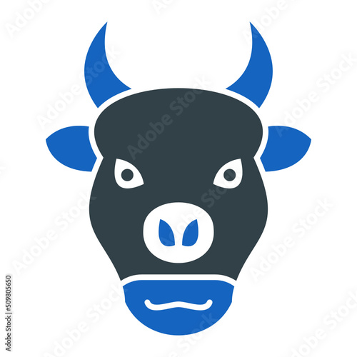 Bison Icon Design