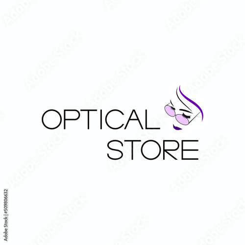 
Optical Logo. Creative Eye Concept Logo Design Template.Optics store.