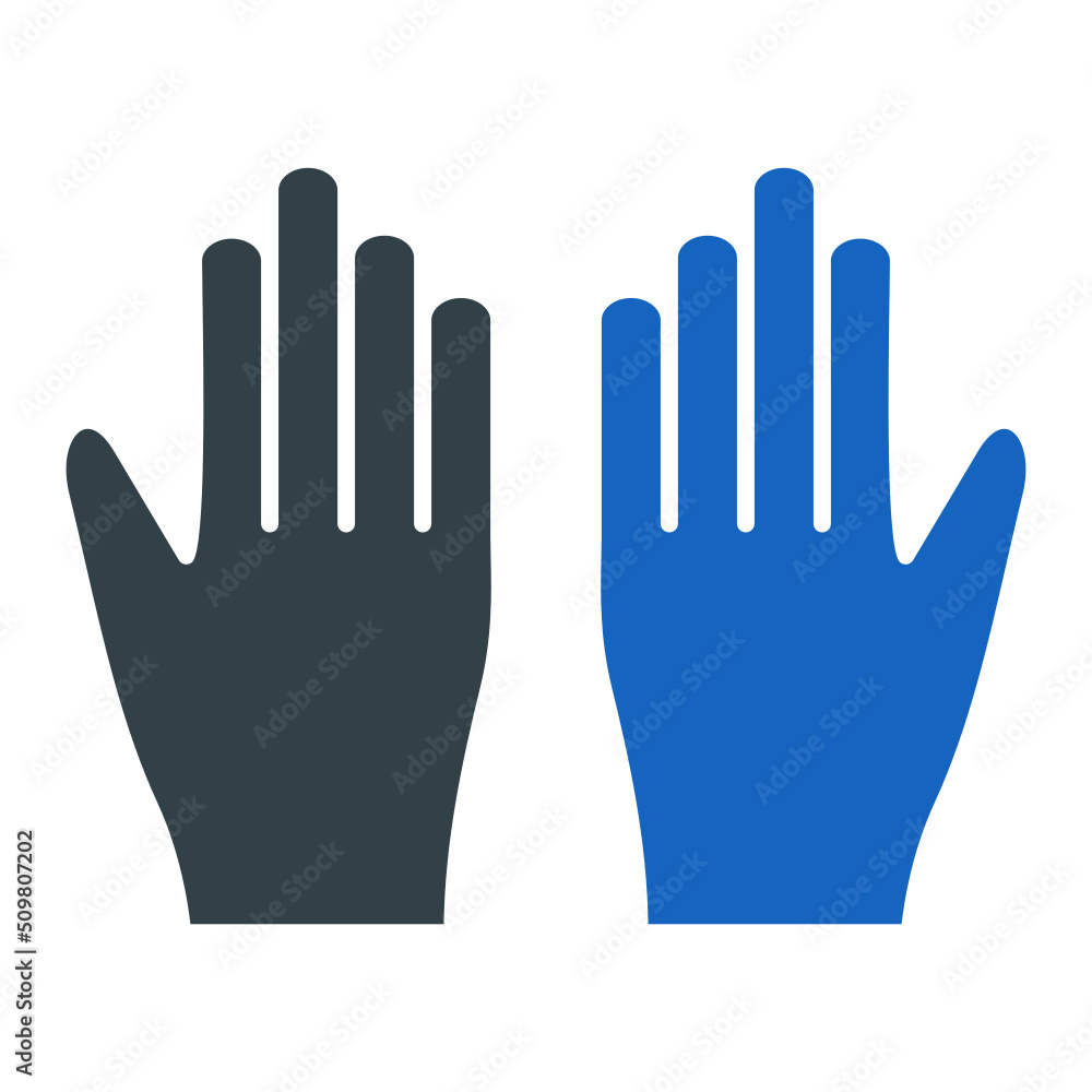 Gloves Icon Design Gloves Icon Design