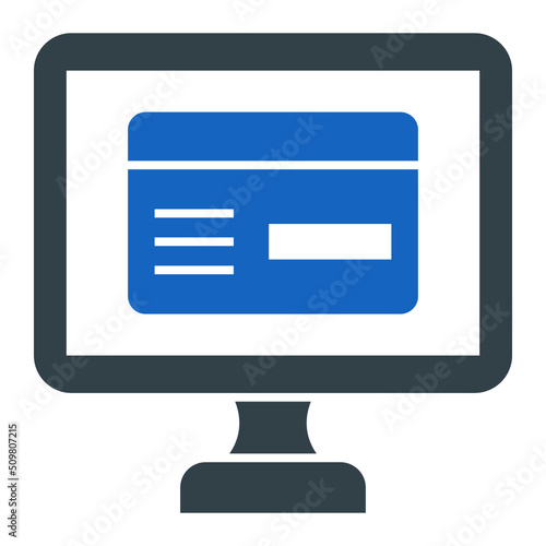 Online Payment Icon Design