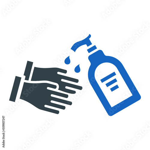 Hand Wash Icon Design