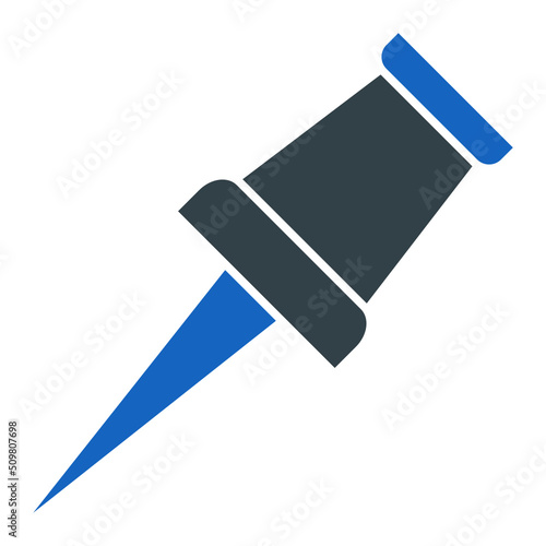 Push Pin Icon Design