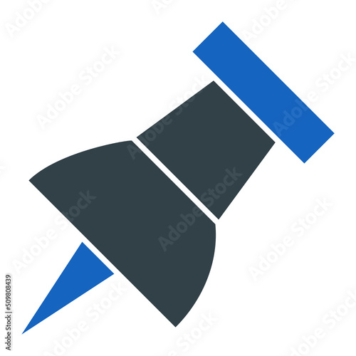 Push Pin Icon Design