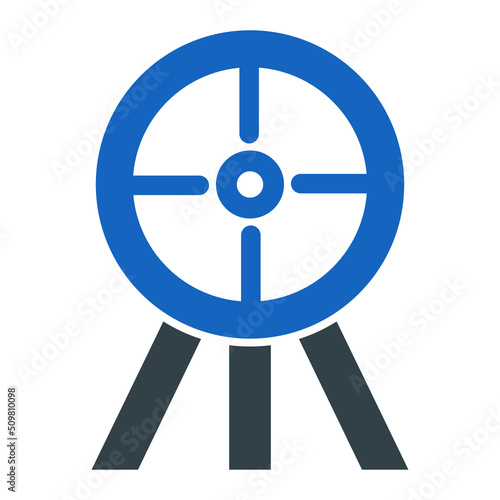 Shooting Range Icon Design