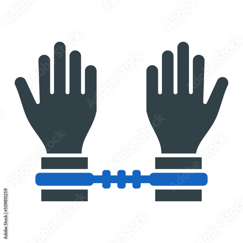 Arrest Icon Design