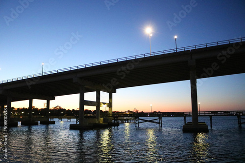 Intracoastal Bridge, Ormond Beach, Florida © steveottie