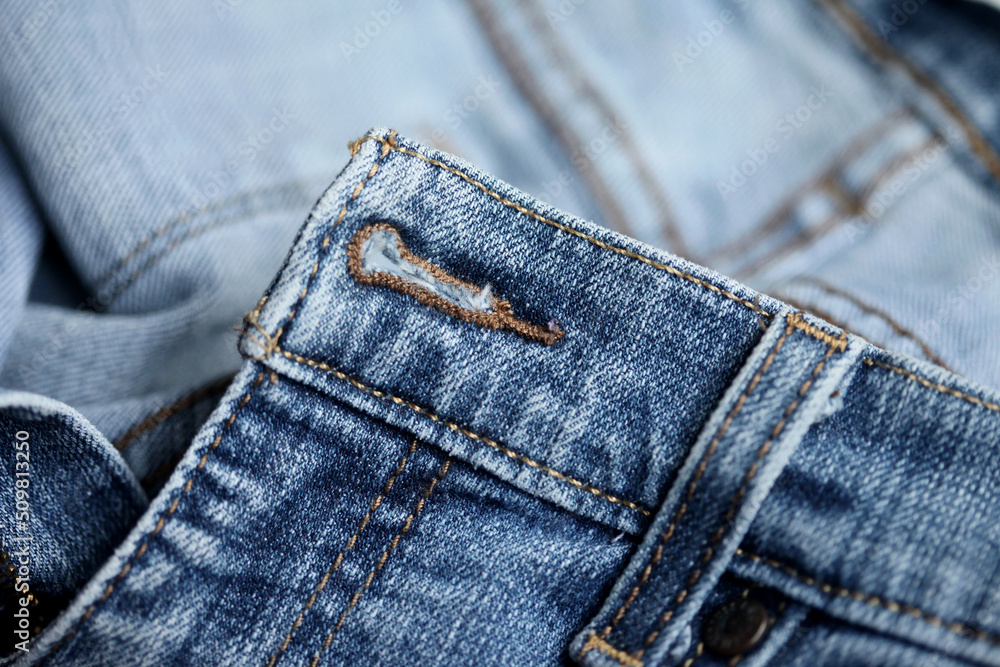 Jeans denim texture close up , focus only one point , soft blured background wallpaper Jeans denim texture close up , focus only one point , soft blured background wallpaper