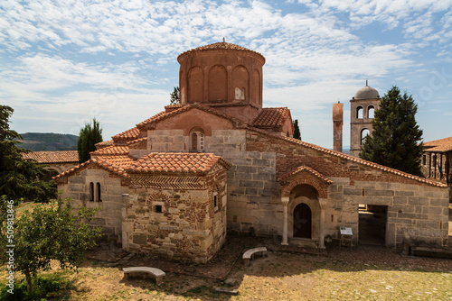 Byzantine Abbey of Pojan, Saint Mary Orthodox Church and Monastery, Apollonia Archaeological Park, Pojani Village, Illyria, Albania photo