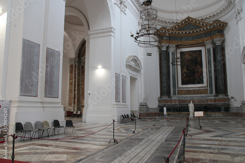 church (san nicolo all'arena) in catania in sicily (italy)  photo