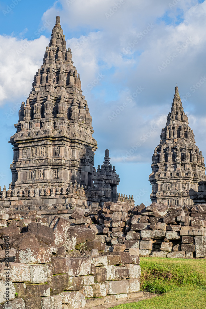 A complex of Hindu temple in Central Java