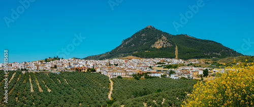 Rute, Andalusia, Spain, panoramic format photo