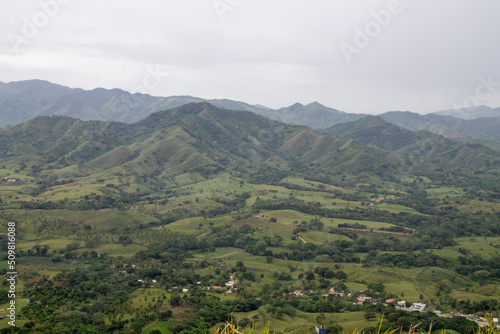 View from the hill Montaña Redonda, Dominican Republic