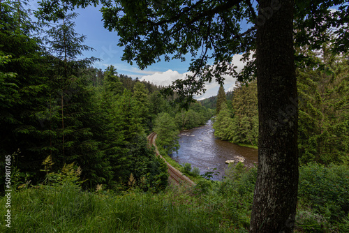 Schwarzer Regen im Bayerischer Wald