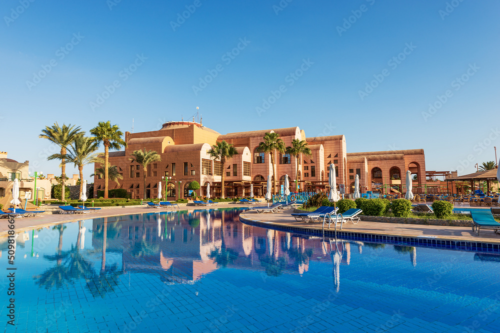 Swimming pool of the Club Calimera Akassia Swiss Resort, Hotel on the ...