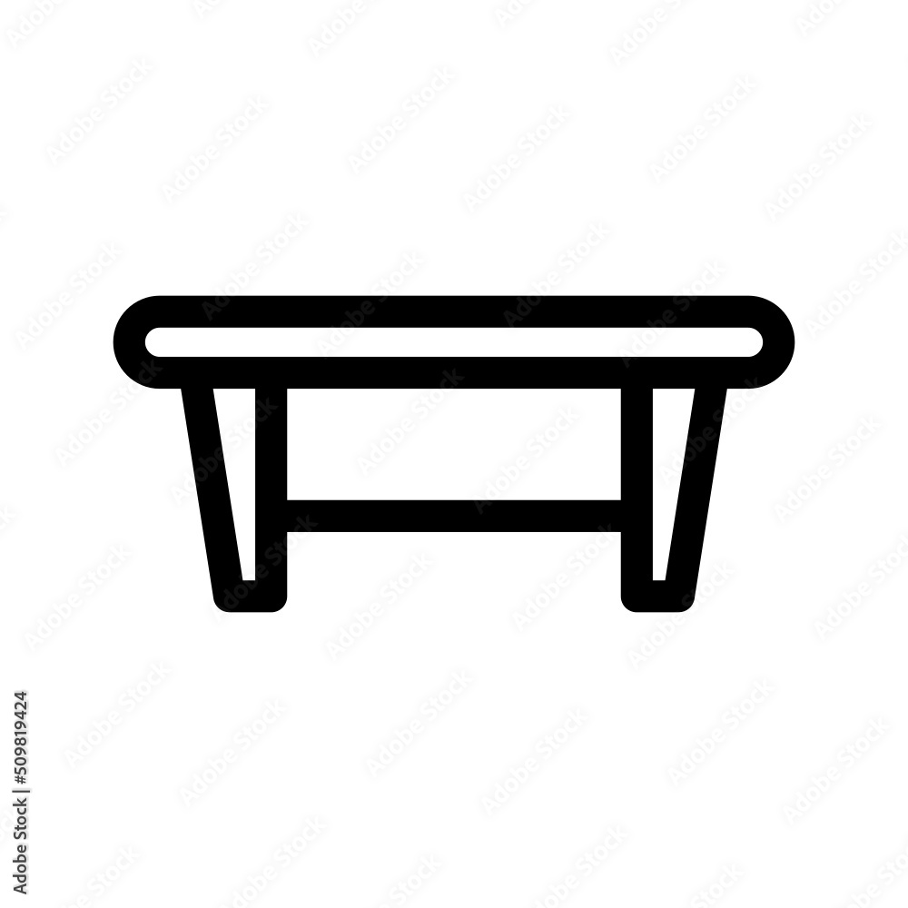 Coffee Table Icon Vector Symbol Design Illustration Coffee Table Icon Vector Symbol Design Illustration