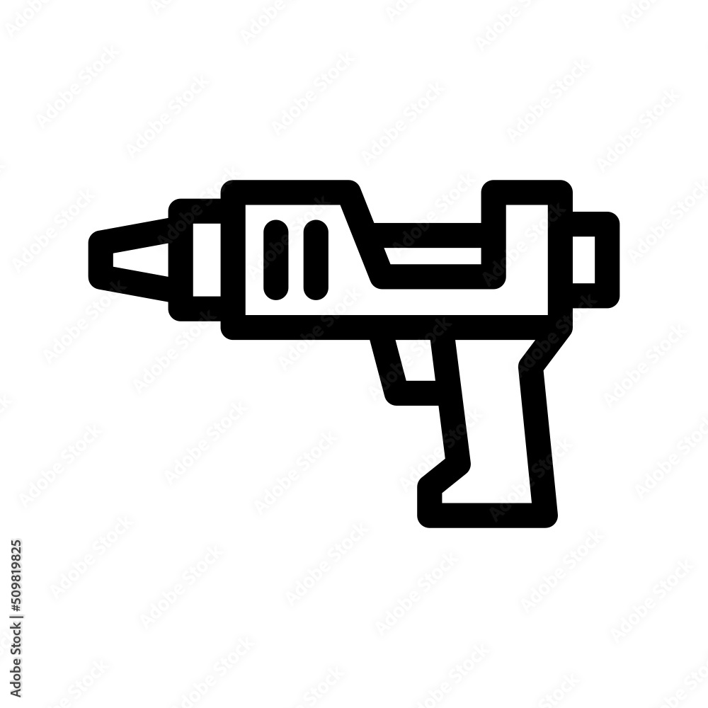 Hot Glue Icon Vector Symbol Design Illustration