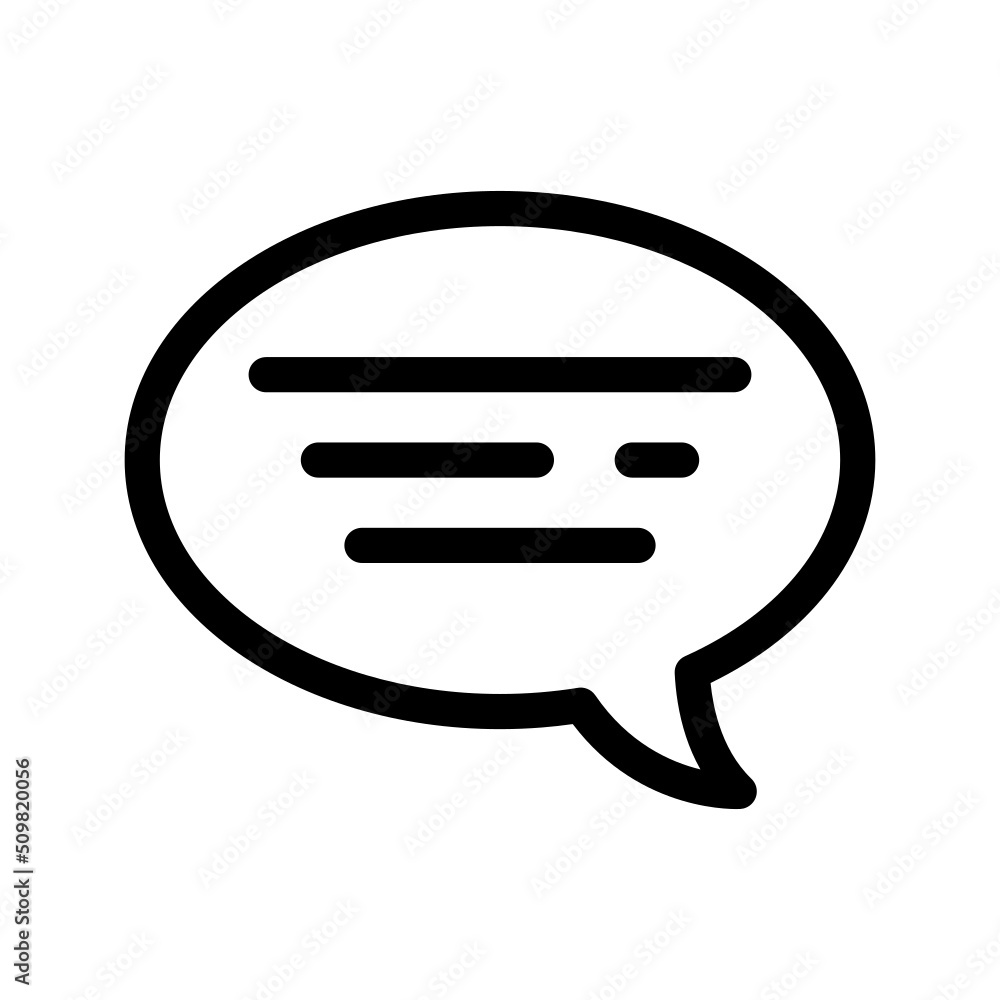Chat Icon Vector Symbol Design Illustration Chat Icon Vector Symbol Design Illustration