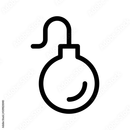 Bomb Icon Vector Symbol Design Illustration