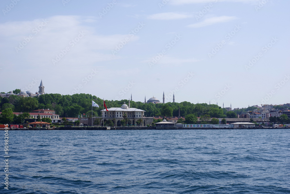 Panorama d'Istanbul depuis le Bosphore