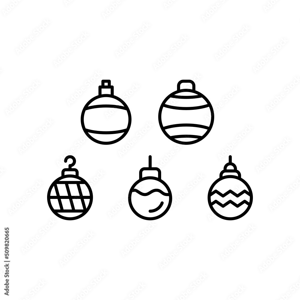 Christmas Icon Set Vector Symbol Design Illustration Christmas Icon Set Vector Symbol Design Illustration