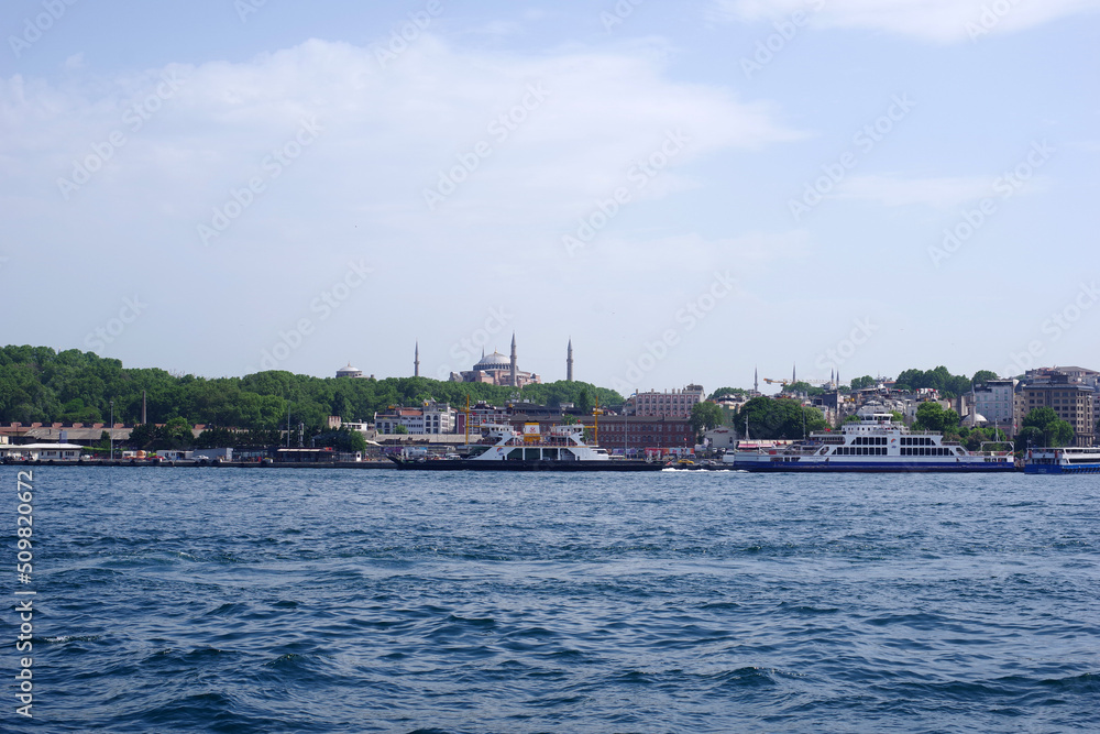 Istanbul depuis le Bosphore
