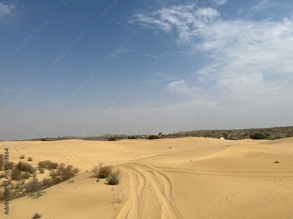 Beautiful Thar desert. 