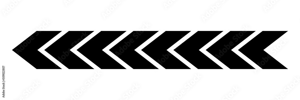 Arrow chevron symbol. Black arrows symbols set. Blend effect. Vector isolated on white. Arrow chevron symbol. Black arrows symbols set. Blend effect. Vector isolated on white.