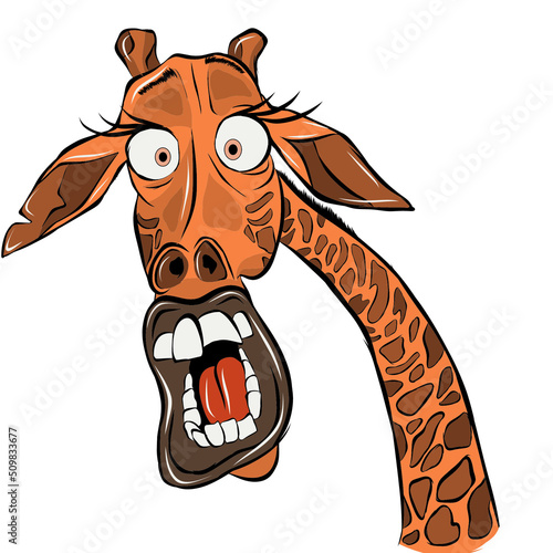 Photography logo emblem drawing sketch icon picture advertising nature animal giraffe sticke