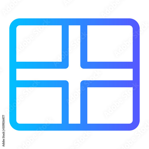 Flat Gradien gradient icon