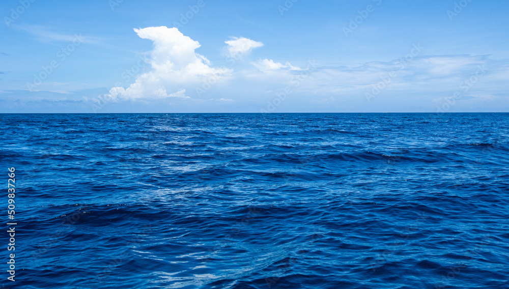 Obraz premium Blue sea water background texture