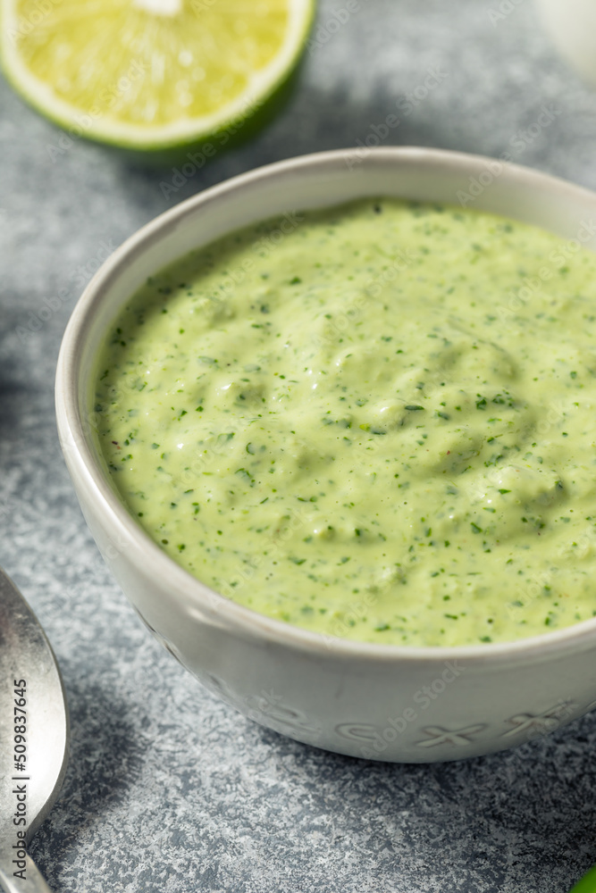 Homemade Peruvian Aji Verde Sauce Homemade Peruvian Aji Verde Sauce
