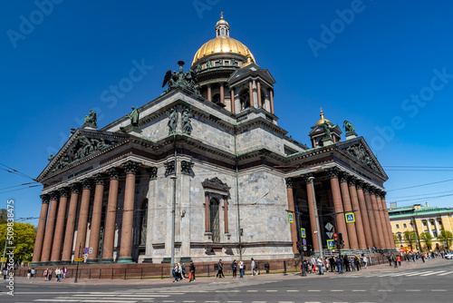 Kazan Cathedral in Saint Petersburg. Cathedral of the Kazan Icon of the Mother of God.