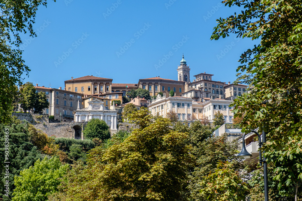 Bergamo alta, panorama