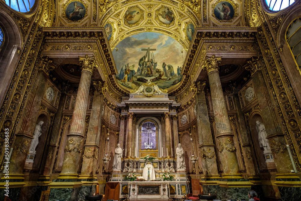 Bergamo Alta, interno Duomo