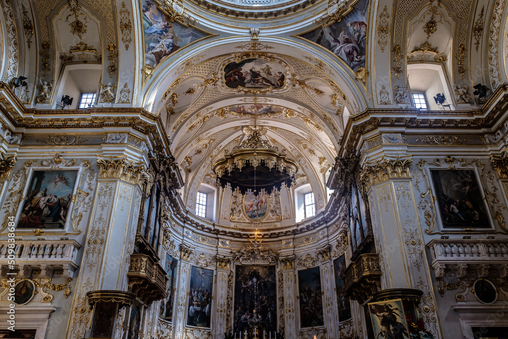 Bergamo Alta, interno Duomo