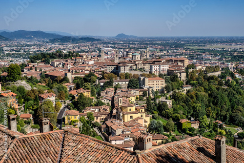 Bergamo alta, panorama