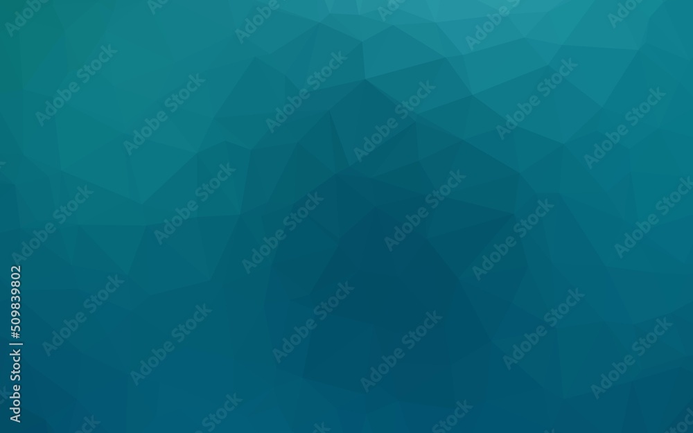 Light BLUE vector shining triangular pattern. Light BLUE vector shining triangular pattern.