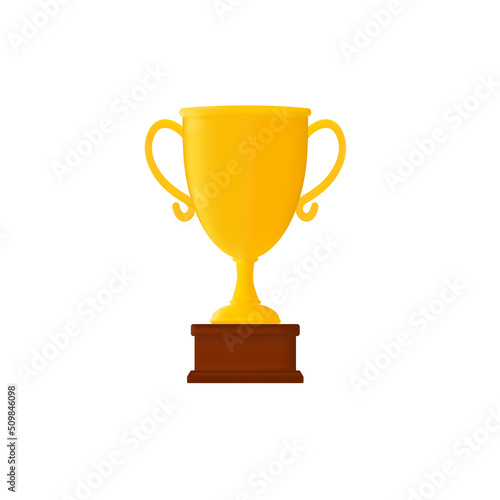 Championship for Victory Award, Trophy of Honor, 3D Victory Medal, Gold Cup, Gold Medal