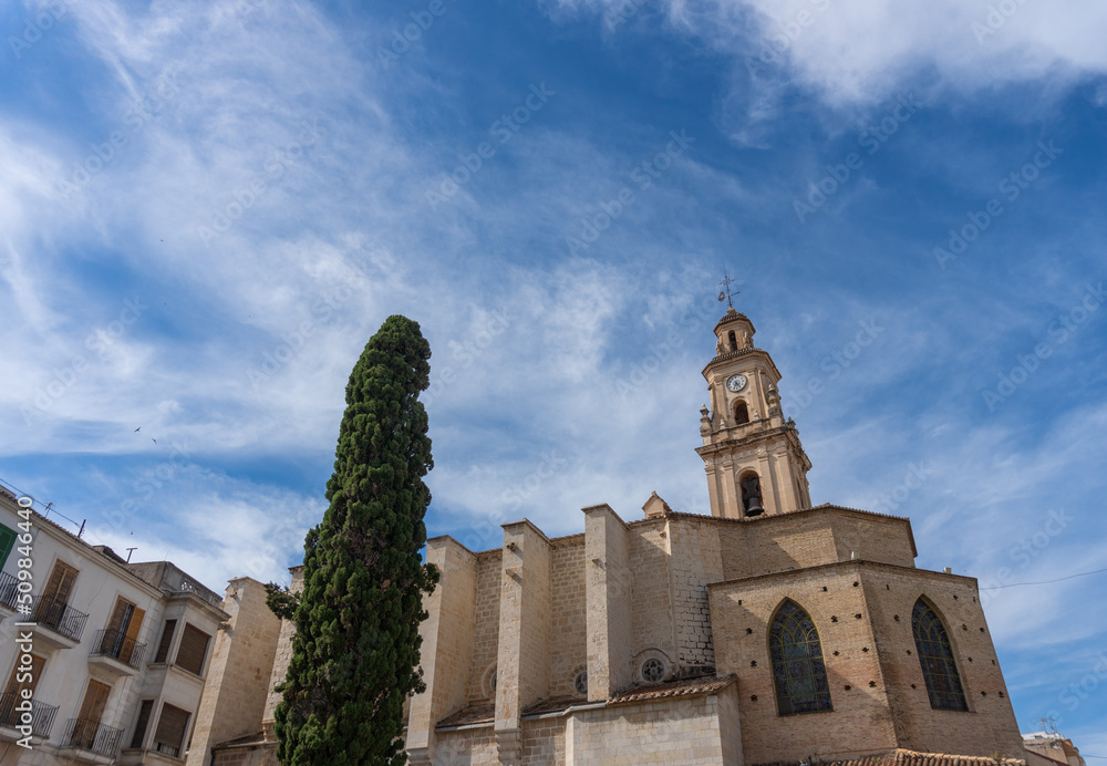 Collegiate Church of Gandia (Valencia, Spain).