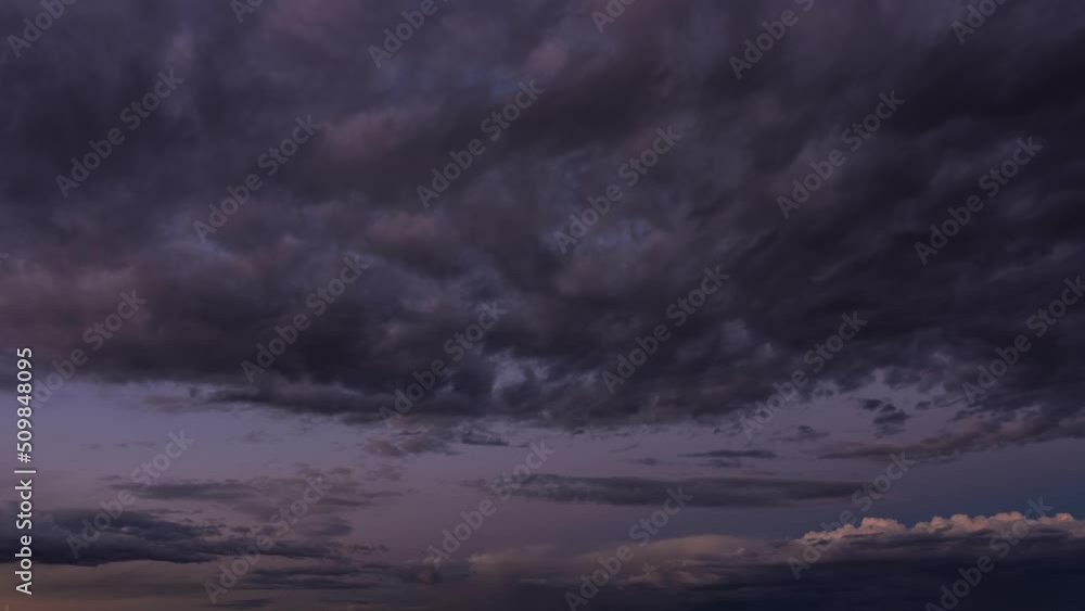 Timelapse de nubes en movimiento Timelapse de nubes en movimiento