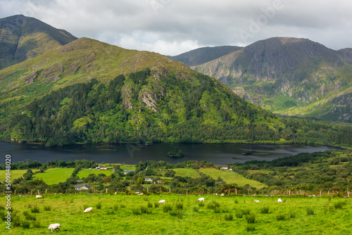 Tableau sur toile County Kerry, Healy Pass, Irland