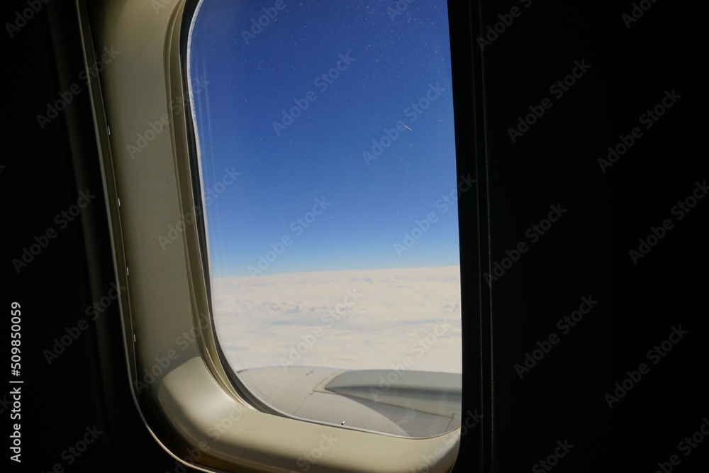 Cloudy Sky from Airplane - 日本 飛行機からの景色 雲 空