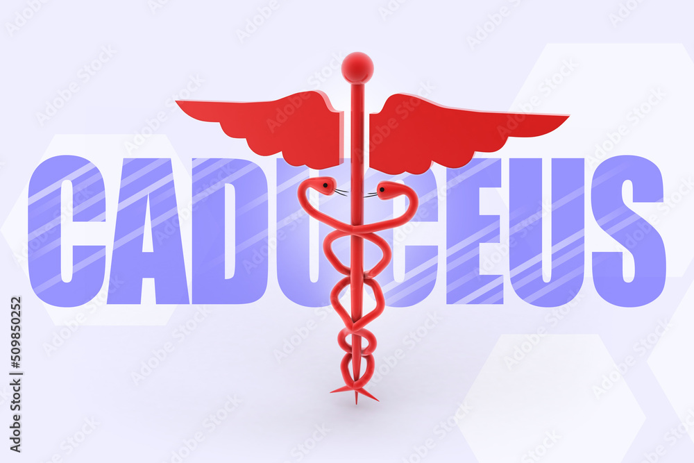 3d illustration caduceus medical symbol
3d illustration caduceus medical symbol