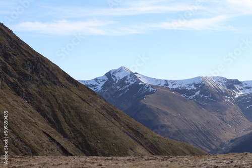 stob ban mamores glen nevis scotland highlands