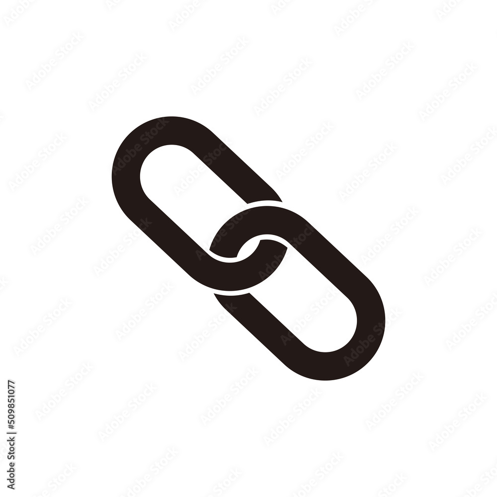 chain vector icon symbol illustration chain vector icon symbol illustration