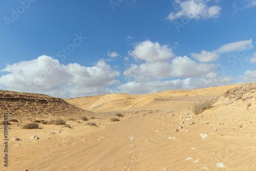 sand dunes in Arava desert Israel