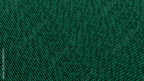 Quadro su tela The Binary binary code concept 1